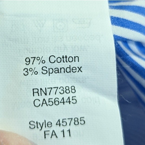 J. Crew Haberdashery Button Down Long Sleeve Dress Shirt Women's Size Medium - Picture 6 of 6